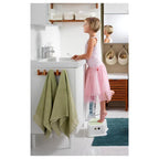 FÖRSIKTIG

Children's stool, white, green