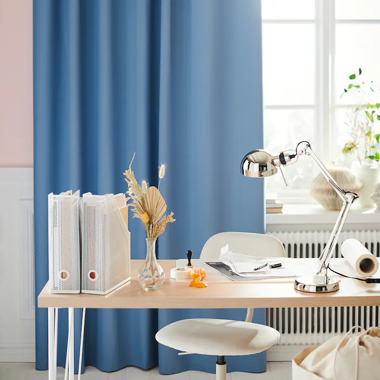 FORSÅ Work lamp, nickel-plated