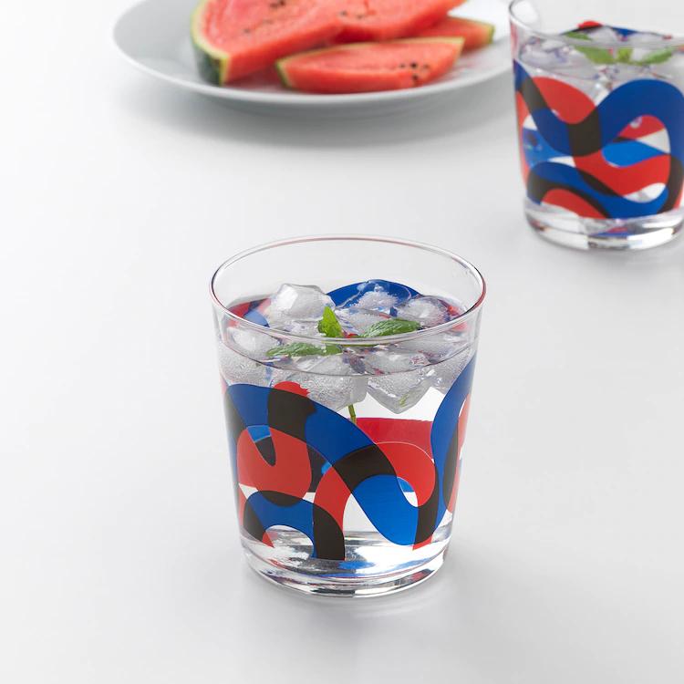 FRAMKALLA 

Glass, patterned, 30 cl