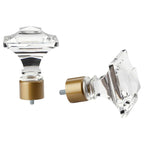 FROSTSKADAD

Finials, 1 pair, transparent