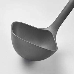 FULLÄNDAD Soup ladle, grey