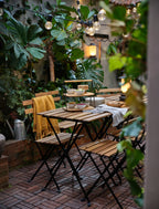 FULLSPÄCKAD Serving tray, bamboo/black