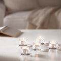 GLASIG

Tealight holder, clear glass 5x5 cm