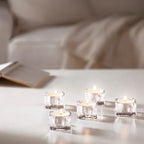 GLASIG

Tealight holder, clear glass 5x5 cm