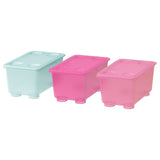 GLIS Box with lid / pack 3