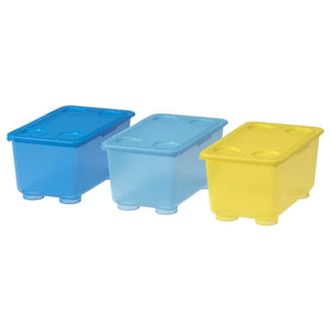 GLIS Box with lid / pack 3