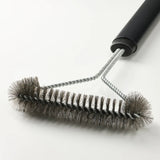 GRILLTIDER Barbecue grill cleaning brush, stainless steel
