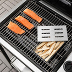 GRILLTIDER 

Barbecue smoking box, stainless steel