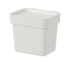 HÅLLBAR

Bin with lid, light grey 3 l