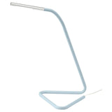 HÅRTELed work lamp, white/silver-colour