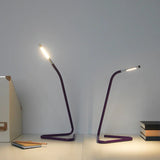 HÅRTELed work lamp, white/silver-colour
