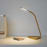 HÅRTELed work lamp, white/silver-colour