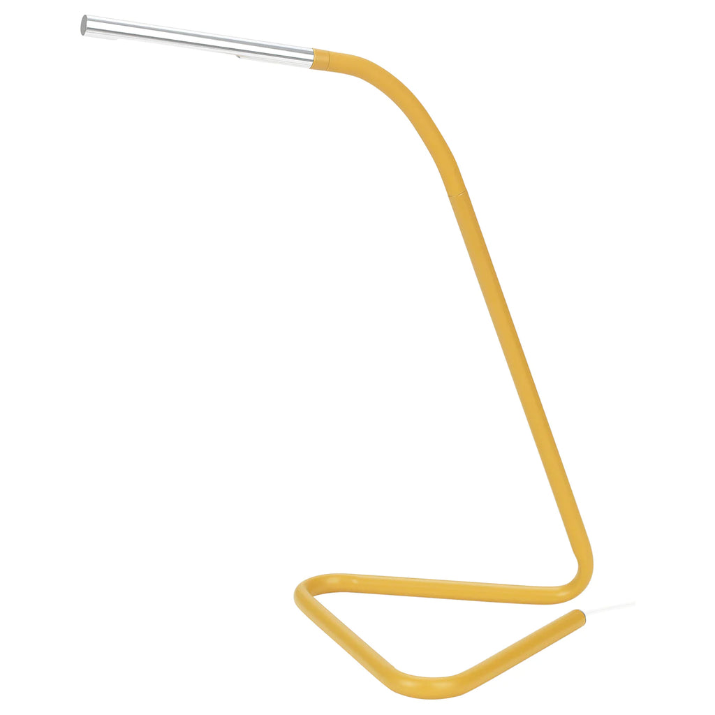 HÅRTELed work lamp, white/silver-colour