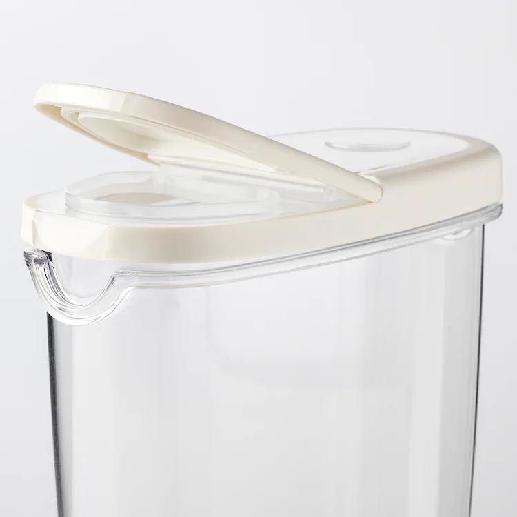 IKEA 365+Dry food jar with lid, transparent