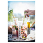IKEA 365+

Carafe with stopper, clear glass/cork1