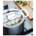 IKEA 365+

Pot with lid, stainless steel/glass 5 L