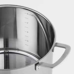 IKEA 365+ cooking Stockpot with lid, stainless steel/glass