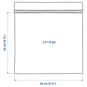 ISTAD Resealable bag2.5/25pack