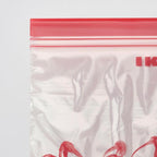 ISTAD. 

Resealable bag, patterned, pink1 l/ 25 pack