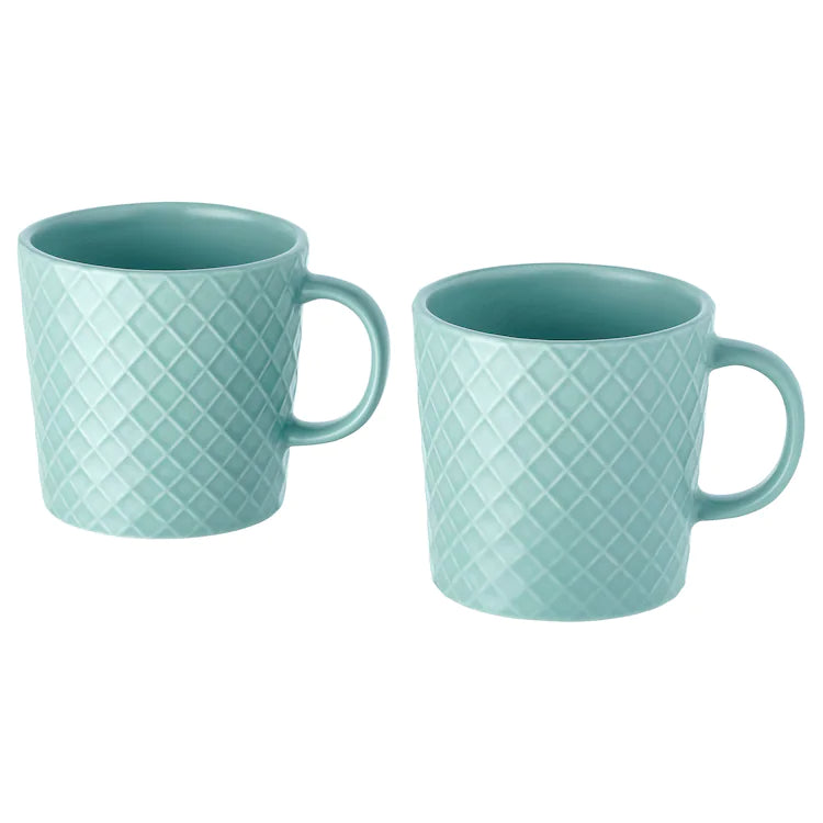 KEJSERLIG Mug, turquoise 30 cl