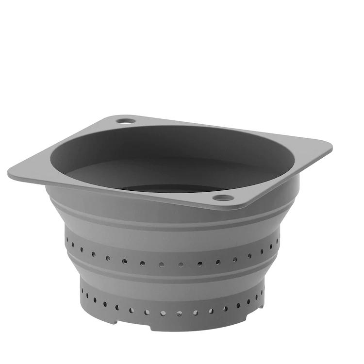 KLOCKREN

Colander, silicone