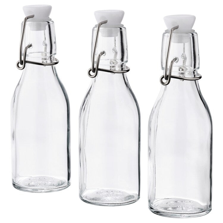 KORKEN
Bottle with stopper,15 cl/ 3 pack