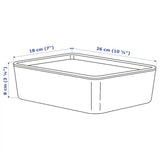 IKEA KUGGIS Box with lid, white - IKEA box with lid at homesop.com Pakistan