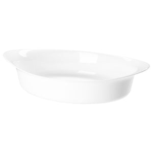 LÄTTVIKTIG Oven dish, white