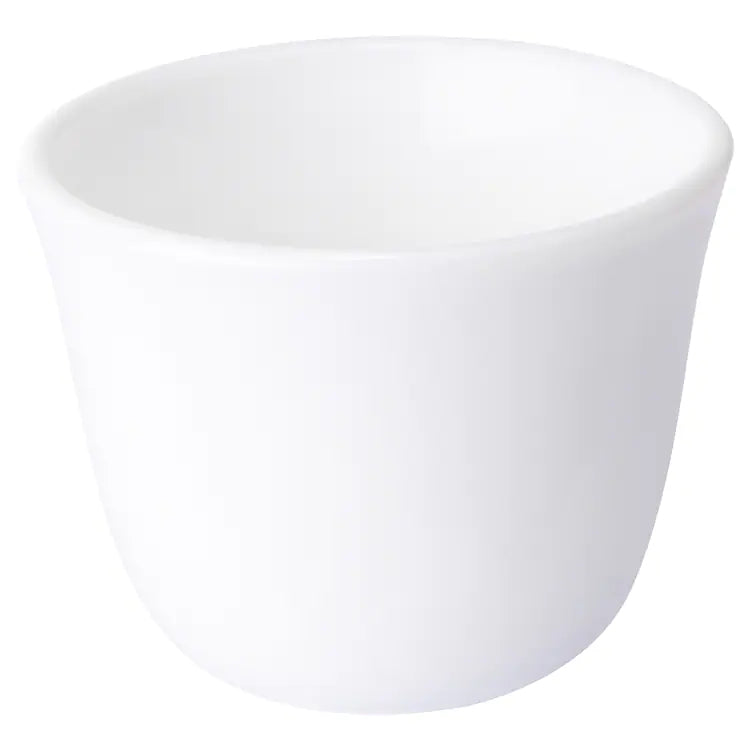 LJUMMEN Kava Cup, Glass/Opal White - 7 cl