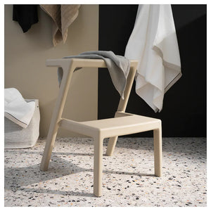 MÄSTERBY Step stool, beige