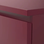 MALM
Chest of 2 drawers, dark red
