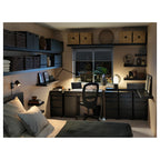 MICKE

Desk, black-brown 105x50 cm