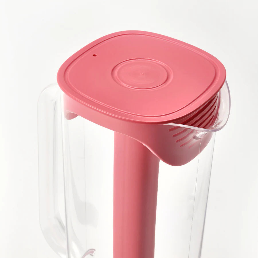 MOPPA Jug with lid, /transparent 1.7 l