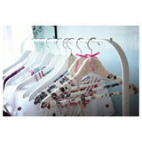 MULIG Clothes rack, white, 99x152 cm