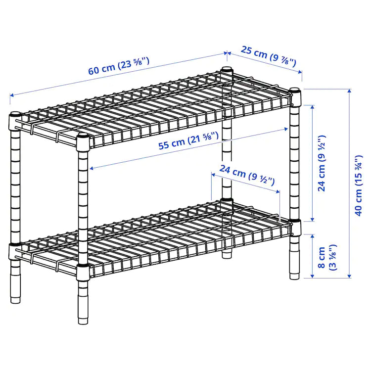 OLAUS

Shelving unit, galvanised
