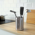 ORDNING

Kitchen utensil rack, stainless steel, 18 cm