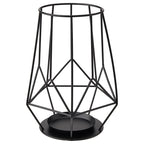 PÄRLBAND

Block candle holder, black 21 cm