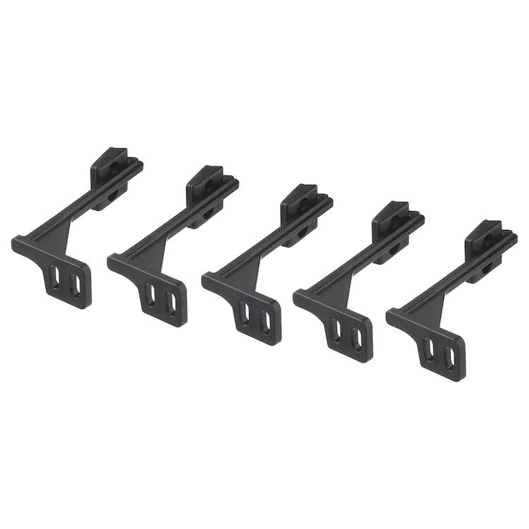 PATRULL

Drawer/cabinet catch, black/ 5 pack