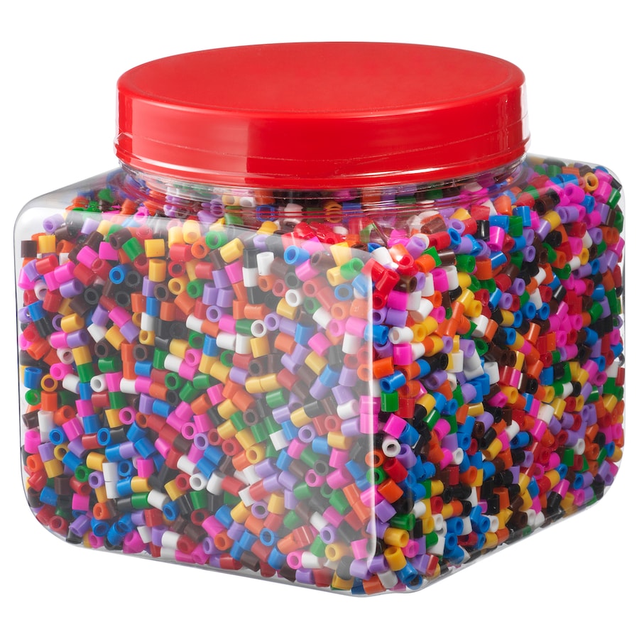 PYSSLA Beads, mixed colours, 600 g