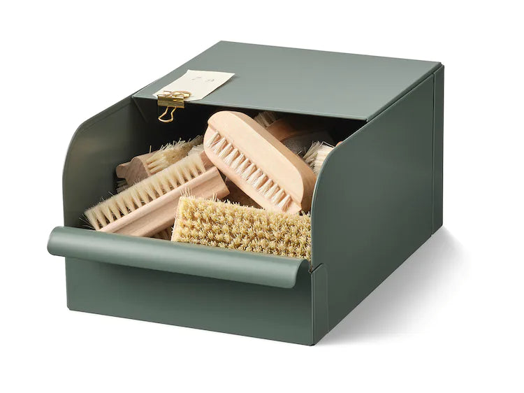 REJSA

Box, grey-green/metal