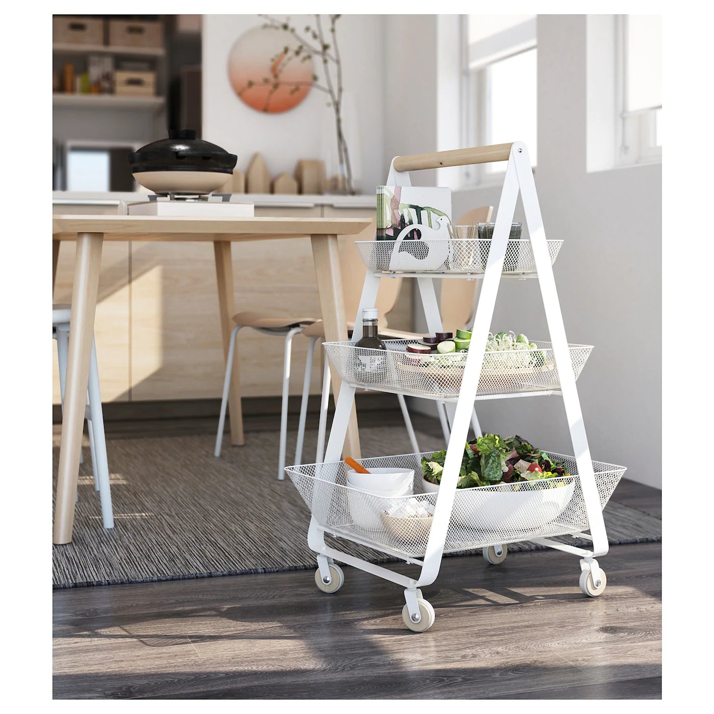 RISATORP

Trolley, white