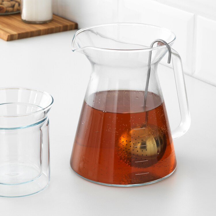 RÖRELSER Tea infuser for teapot, stainless steel
