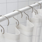 RUDSJÖN

Shower curtain ring, stainless steel colour