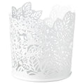 SAMVERKA Tealight holder, white 8 cm