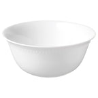 SANNING.

Bowl, white, patterned, 15 cm