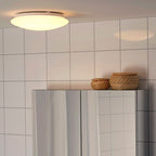 SJÖGÅNGLED ceiling/wall lamp, white