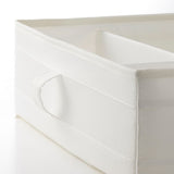 SKUBB Box with compartments,white