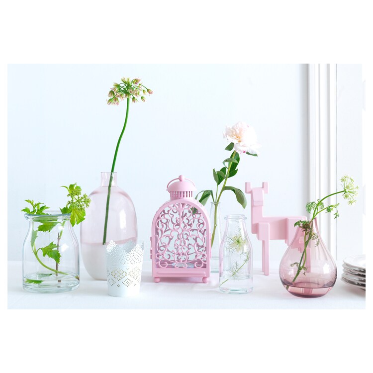 SKURAR

Candle holder, white11 cm