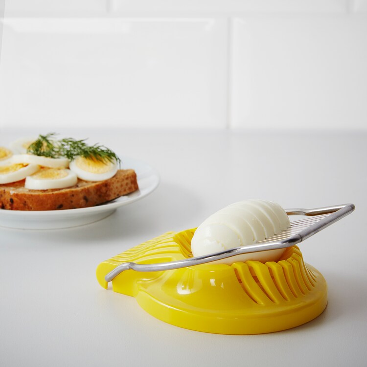 SLÄT Egg slicer, yellow