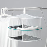 SLIBB Hanging dryer, 2 levels, mesh/white